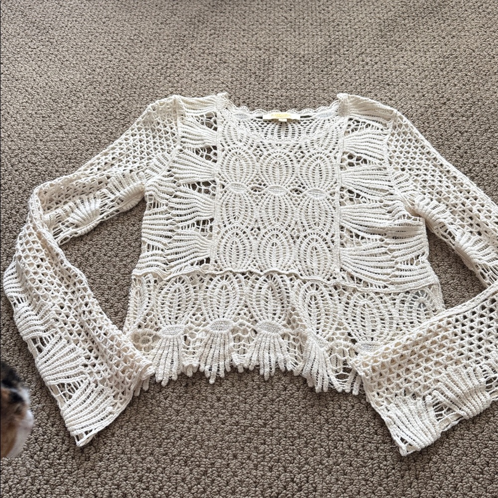 Rebellion lace sweater BNWT